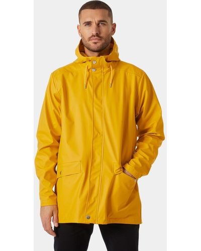 Helly Hansen Moss Rain Coat - Yellow