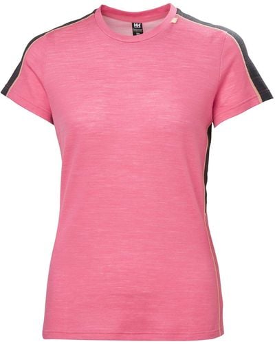 Helly Hansen Lifa® Merino Lightweight T-shirt - Pink