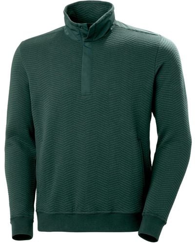 Helly Hansen Lillo Snap Outdoor Sweater - Green
