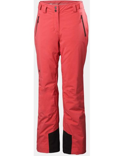 Helly Hansen Legendary Insulated Ski Pants L - Red