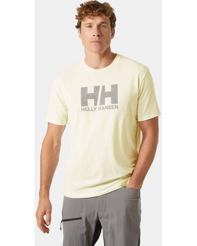 Helly Hansen Skog Recycled Graphic T-shirt Beige - Natural