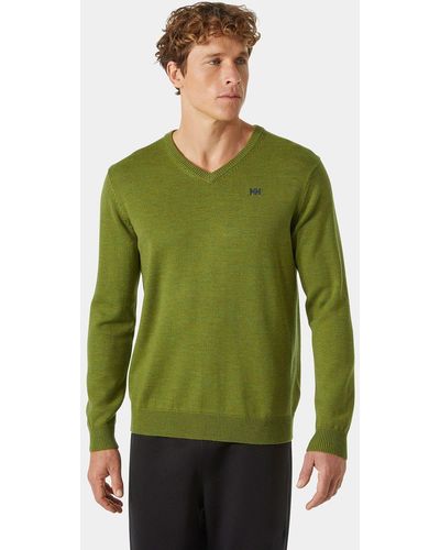 Helly Hansen Shore Merino Sweater Green