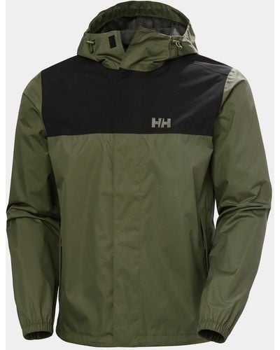 Helly Hansen Vancouver rain jacket vert