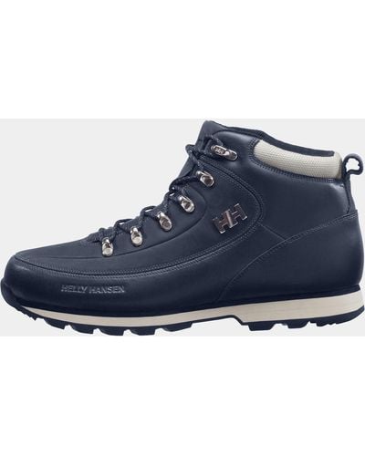 Helly Hansen The Forester Leather Winter Boots Navy - Blue