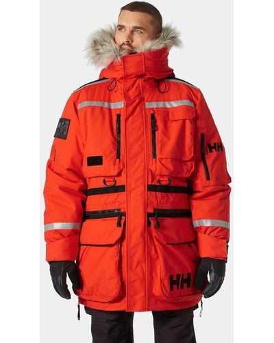Helly Hansen Parka modulaire 2 arctic patrol 2.0 orange - Rouge