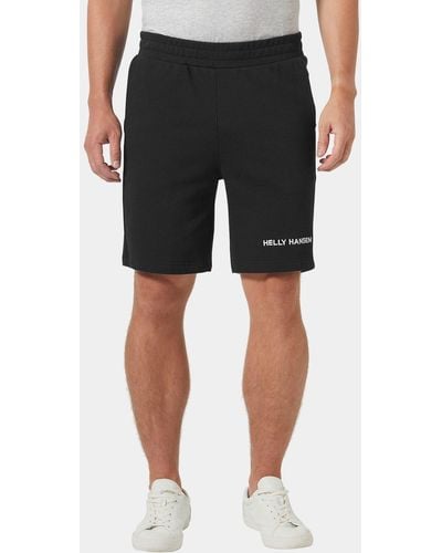 Helly Hansen Men's core sweat shorts - Negro