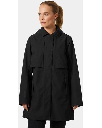 Helly Hansen 's lilja raincoat - Negro