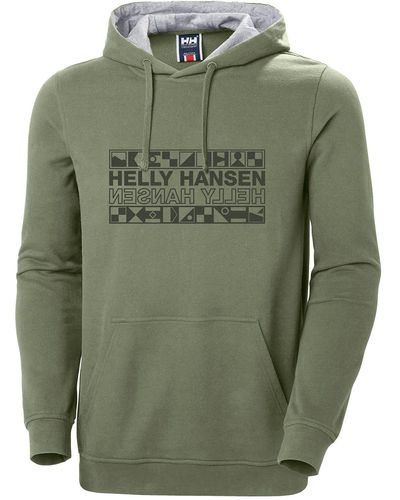 Helly Hansen Essential Hoodie Green
