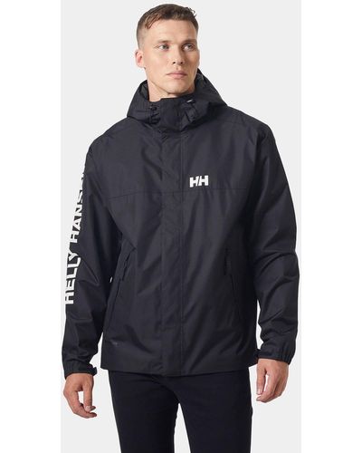 Helly Hansen Men's Ervik Fully Waterproof Jacket Black