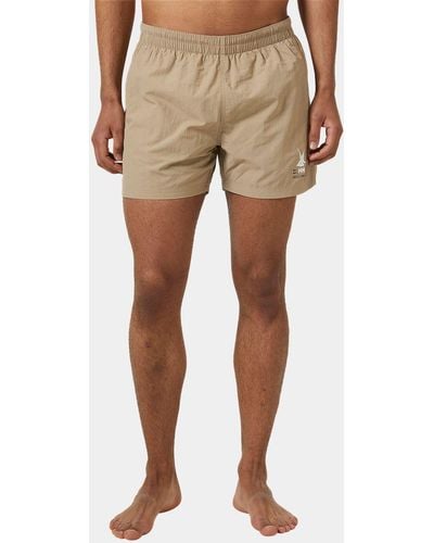 Helly Hansen Cascais Quick-dry Swimming Trunks Beige - Natural