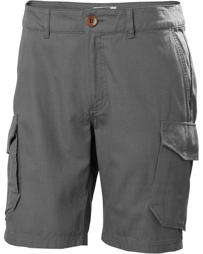 Helly Hansen Dock Cargo Shorts 10" - Grey