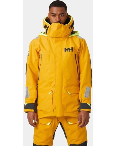 Helly Hansen Skagen Offshore Sailing Jacket Yellow for Men | Lyst UK