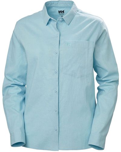 Helly Hansen Club Maritime-inspired Oxford Shirt Blue