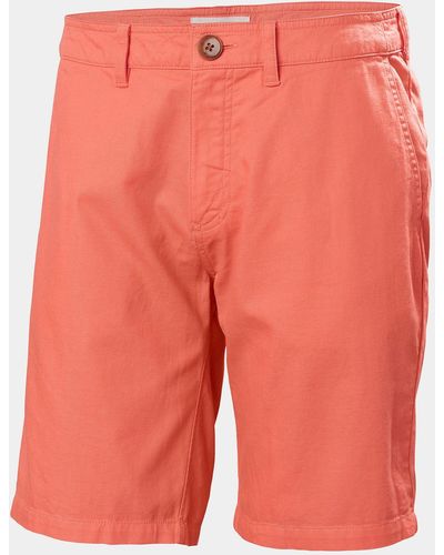 Helly Hansen Dock Shorts Pink - Orange