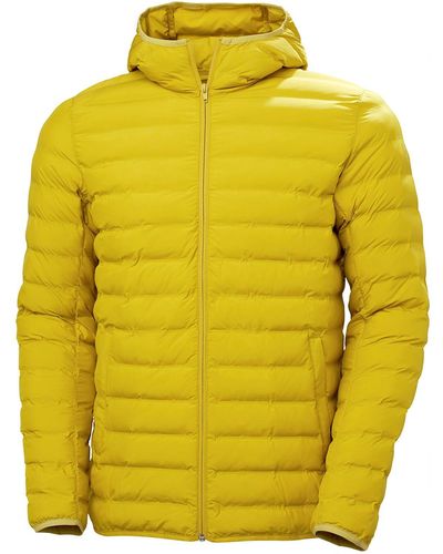 Helly Hansen Mono Material Hooded Coat - Yellow