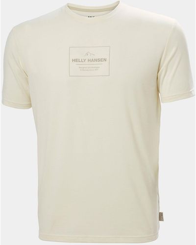 Helly Hansen Skog Graphic T-shirt - White