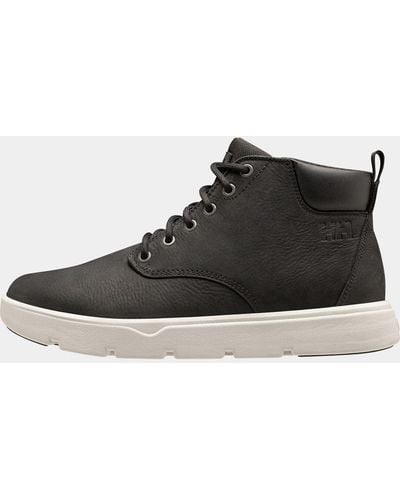 Helly Hansen Pinehurst Leather Sneaker Boots - Black