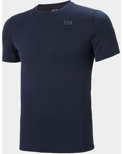 Helly Hansen T-shirt hh lifa active solen bleu marine