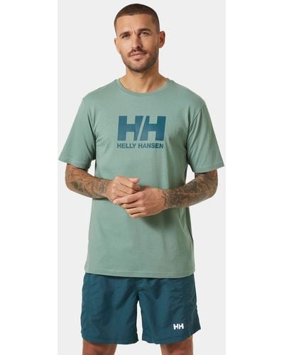 Helly Hansen T-shirt coupe classique hh logo vert
