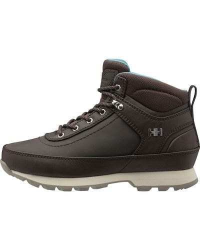 Helly Hansen Calgary Winter Boots Casual Shoe Brown - Black