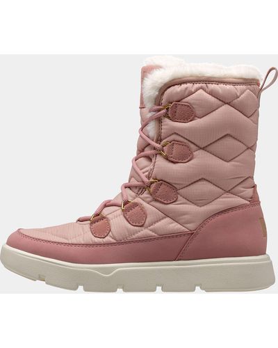 Helly Hansen Bottes d'hiver isolées willetta rose - Marron