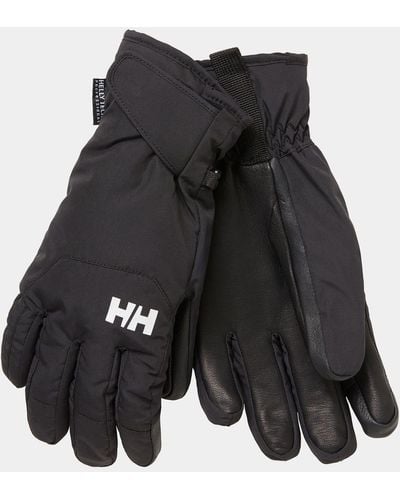 Helly Hansen S & S Swift Ht Waterproof Ski Gloves - Black