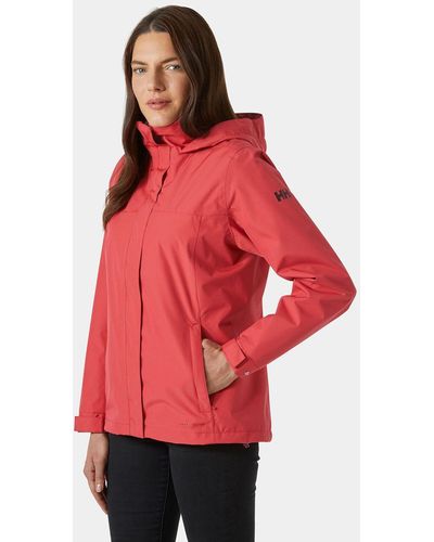 Helly Hansen Aden Great-fit Versatile Rain Jacket Red