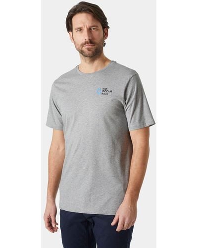 Helly Hansen Ocean Race T-shirt Gray