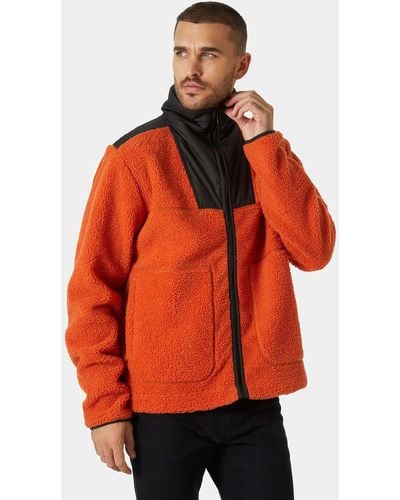 Helly Hansen Explorer Pile Jacket - Orange