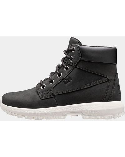 Helly Hansen Bowstring Classis Boots In Nubuck Leather - Black