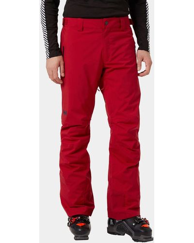 Helly Hansen Legendary Insulated Pant - Red