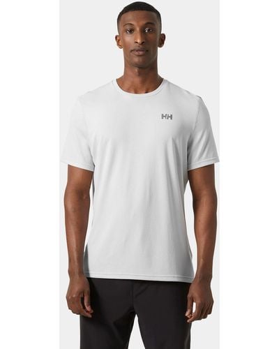 Helly Hansen T-shirt hh lifa active solen gris - Blanc