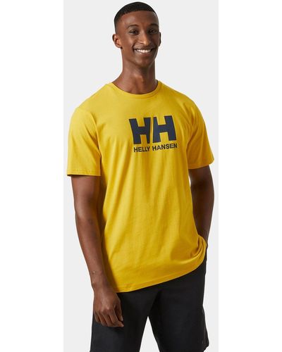 Helly Hansen T-shirt coupe classique hh logo jaune