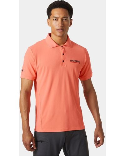 Helly Hansen Hp Race Polo Pink - Red