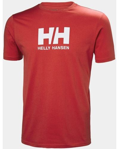 Helly Hansen Logo T-shirt - Rouge