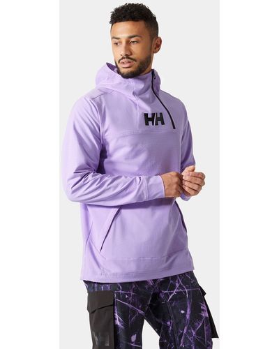 Helly Hansen Ullr D Shield Ski Hoodie Purple