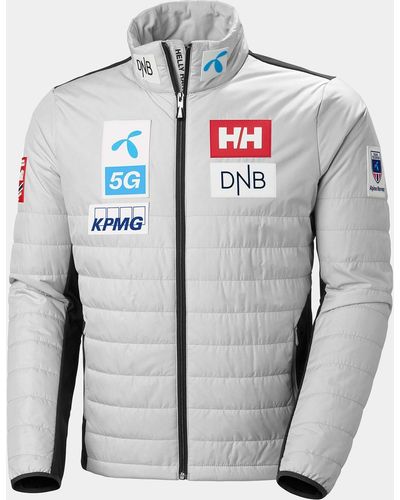Helly Hansen World cup ski-isolierjacke - Grau