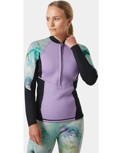 Helly Hansen Waterwear Half-zip Jacket - Purple