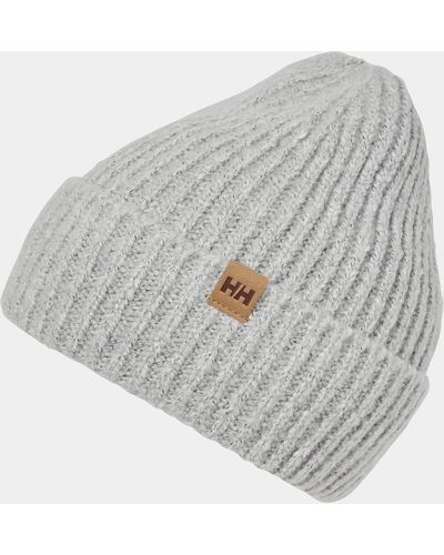 Helly Hansen Cozy Beanie - Knitted Extra-soft Beanie For Cold Days Gray Std
