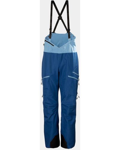 Helly Hansen Pantalón de esquí con tirantes odin mountain infinity de 3 capas - Azul