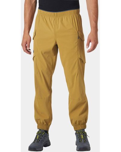 Helly Hansen Vista Hike Trousers Brown - Yellow