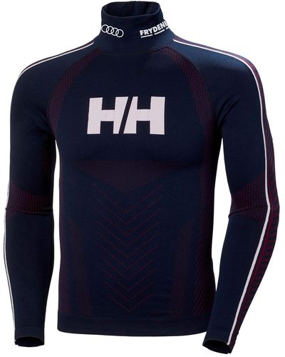 Helly Hansen Top De Capa Base Sin Costuras H1 Pro Lifa® Race - Azul