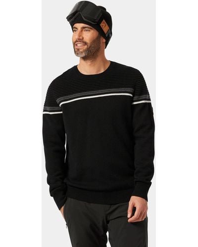 Helly Hansen Carv Knitted Sweater ​ - Black