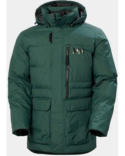 Helly Hansen Tromsoe Hooded Winter Jacket Green