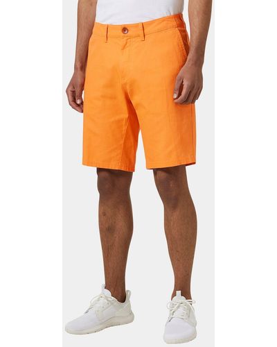 Helly Hansen Dock Shorts Orange