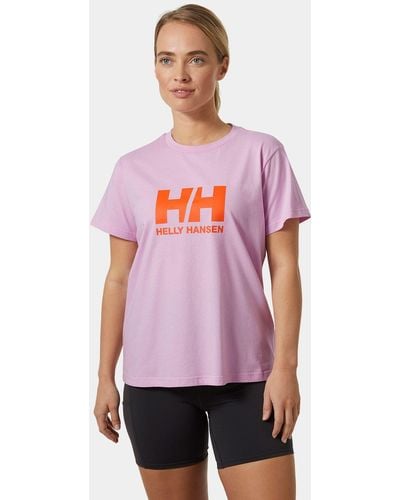 Helly Hansen Hh® logo t-shirt 2.0 rose - Rouge