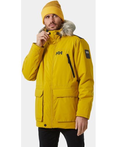 Helly Hansen Reine Parka Jacket - Yellow