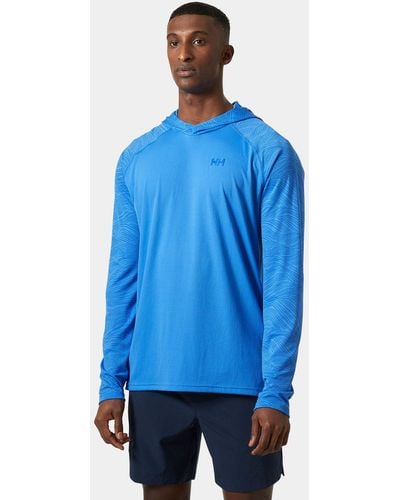 Helly Hansen Lifa® Active Solen Graphic Hoodie Blue