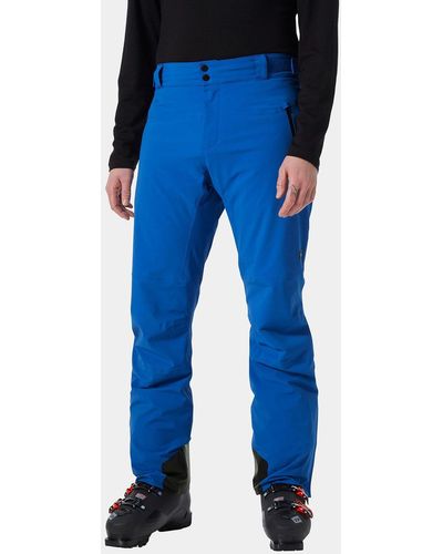 Helly Hansen Alpha Lifaloft Lightweight Mountain Ski Trousers Blue