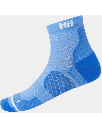 Helly Hansen 2 paires de chaussettes trail bleu